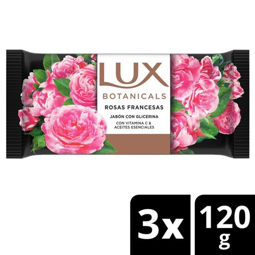 Jabón Glicerina Rosa Francesa X3 Lux 360g