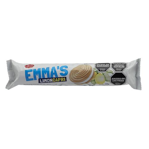 Galletitas Rellenas Emmas Limón Mazzei 125g