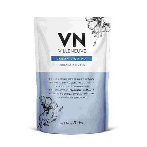 Jabón Liquido Fragancia Floral Villeneuve 200ml