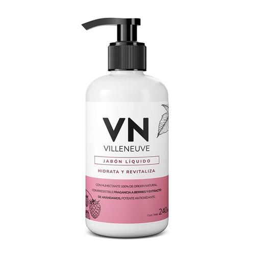 Jabón Liquido Fragancia Berries Villeneuve 240ml