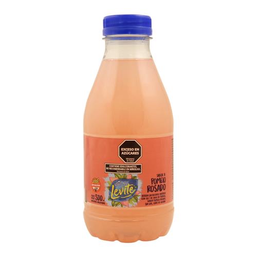 Agua Sin Gas Sabor Pomelo Rosado Villa Del Sur Levite 500ml