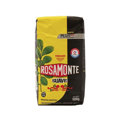 Yerba Mate Suave Plus Rosamonte 1 Kg