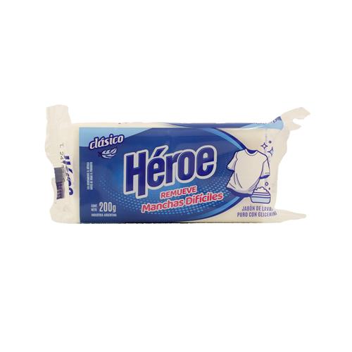 Jabon En Pan Clasico Heroe 200g