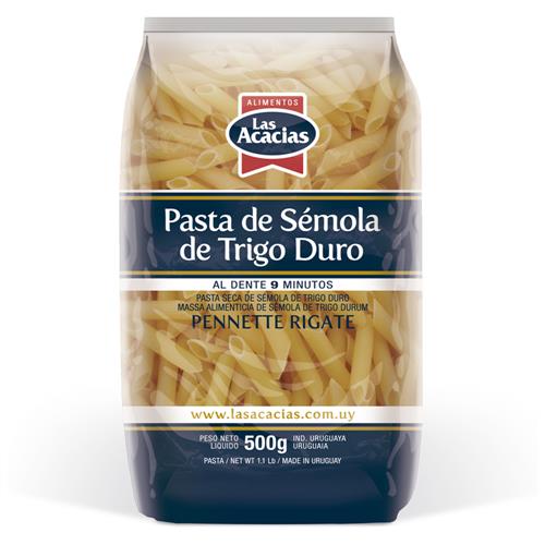 Fideos guiseros Pennette Rigate LAS ACACIAS 500g