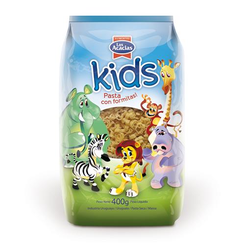 Fideos para niños con formitas LAS ACACIAS 400g