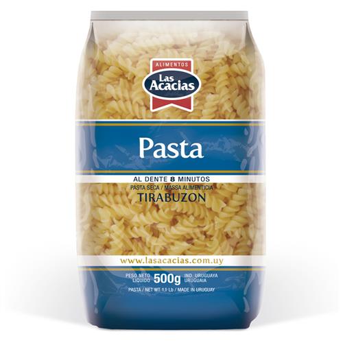 Fideos tirabuzón LAS ACACIAS 500g