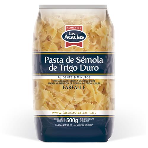 Fideos guiseros Farfalle Tonde LAS ACACIAS 500g