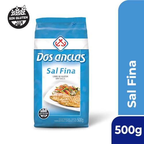 Sal Fina Dos Anclas 500g
