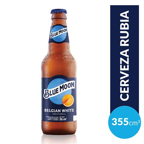 Cerveza Belgian White Blue Moon 355cc