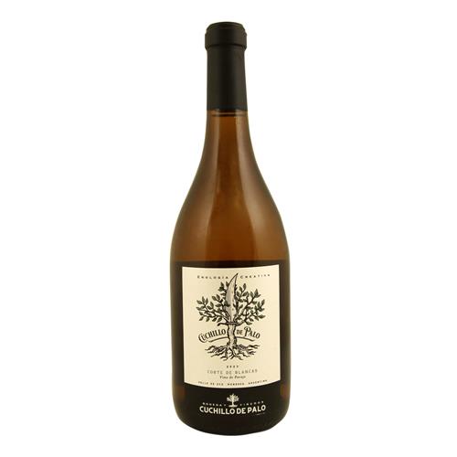 Vino Blanco Corte De Blancas Cuchillo De Palo 750ml