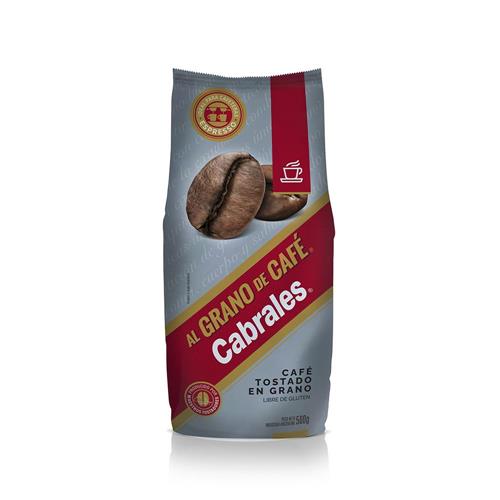 Café Tostado En Grano Cabrales 500g