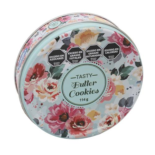 Galletitas De Manteca Flor Celeste Cremica Lata 144g