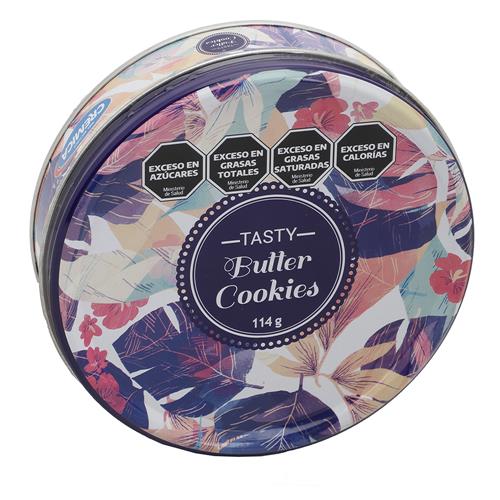 Galletas De Manteca Flores Azules Cremica 144g