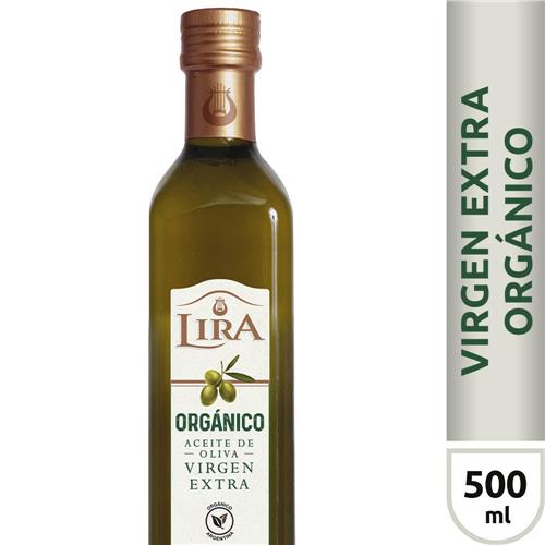 Aceite De Oliva Extra Virgen Orgánico Lira 500ml