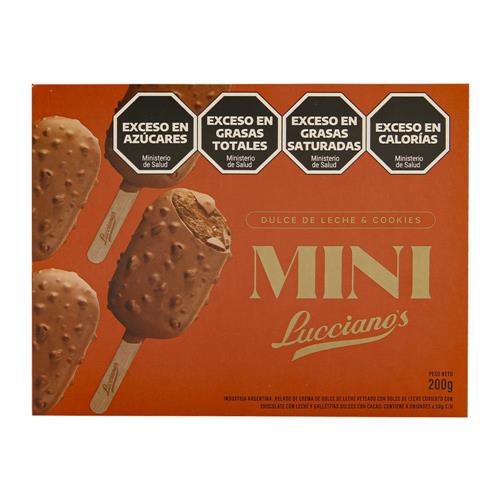 Palito Helado Dulce De Leche And Cookies Luccianos 200g