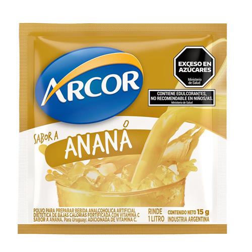 Jugo En Polvo Ananá Arcor 15g