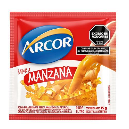 Jugo En Polvo Manzana Arcor 15g