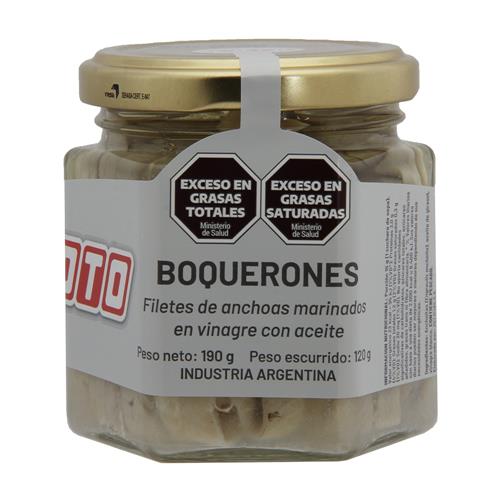 Filet De Anchoas Boquerones Coto 190g