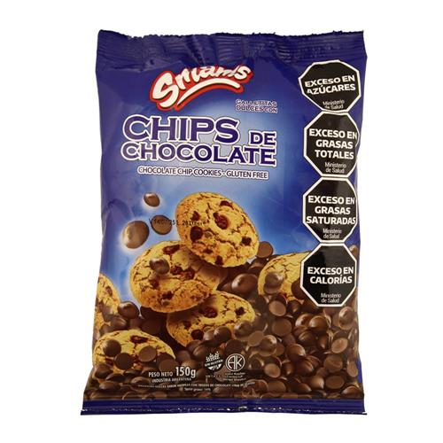 Galletitas Dulces Con Chips De Chocolate Smams 150g