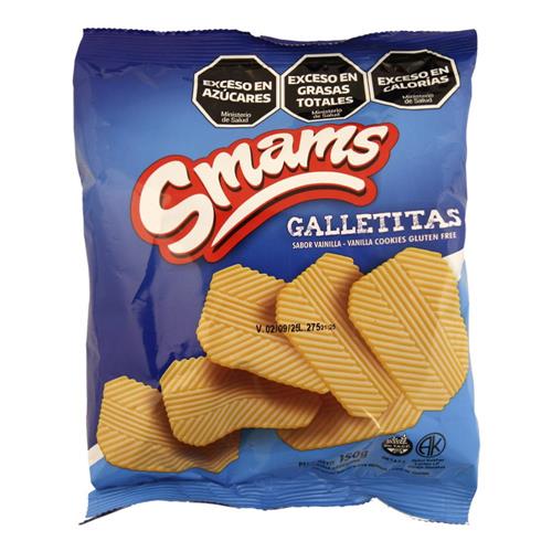Galletitas Dulces Sabor Vainilla Smams 150g