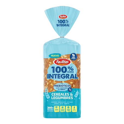 Pan Salvado Con Cereal Y Legumbres Facilitas 360g