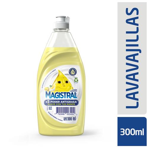 Detergente MAGISTRAL Ultra Limón Cremoso Botella 300ml