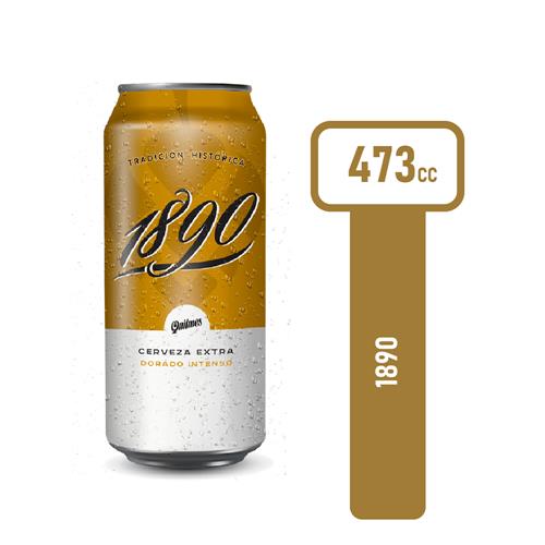 Cerveza Rubia Intensa 1890 473ml