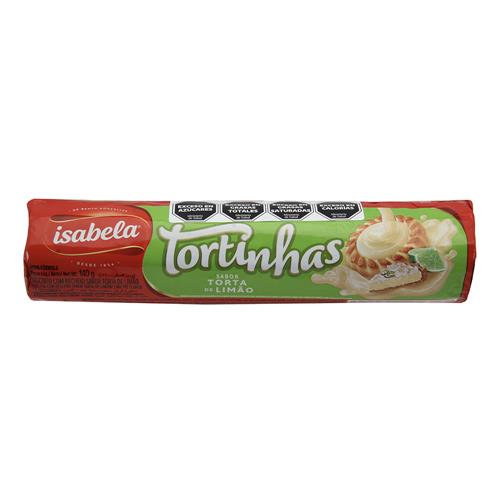 Galletitas Rellenas Sabor Limón Tortinhas Isabela 140g