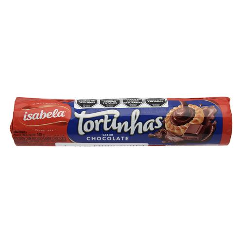 Galletita Rellenas De Chocolate Sabor Vainilla Isabela 140g