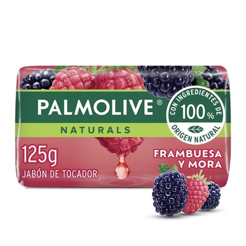 Jabón Tocador Frambuesa Y Mora Palmolive 125g