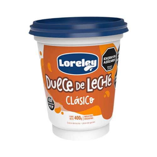 Dulce De Leche Clasico Loreley Pot 400 Grm