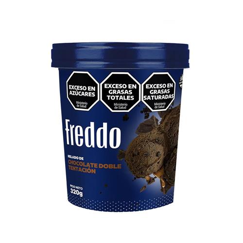 Helado Chocolate Doble Tentación Freddo 320g