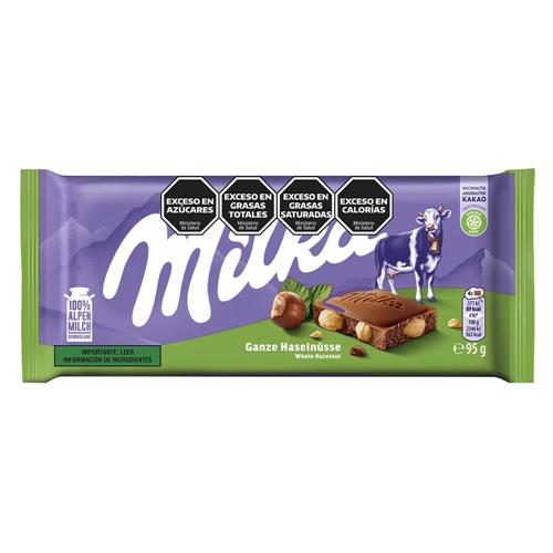 Chocolate MILKA Avellanas 95 G