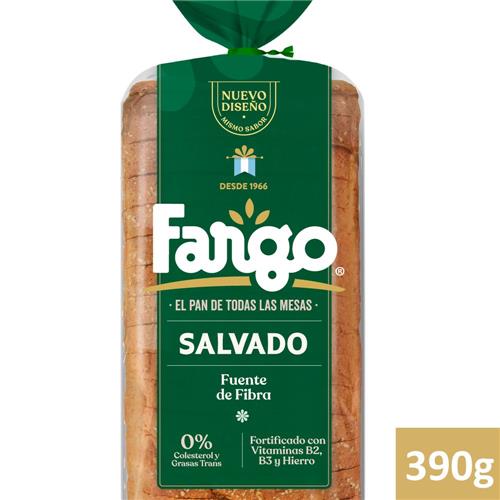 Pan Salvado Fargo 390g