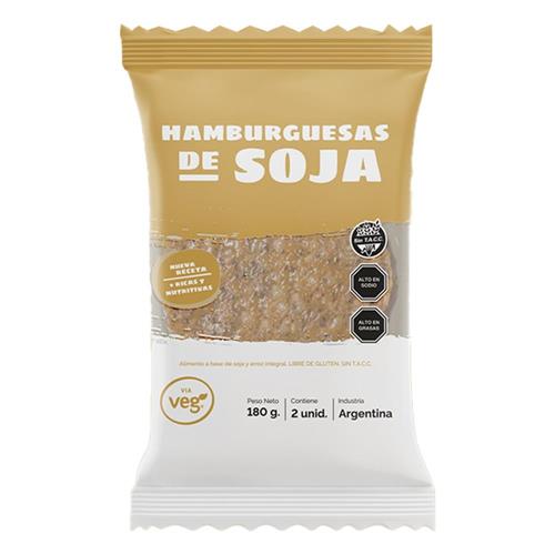 Hamburguesa De Soja Viaveg 180g