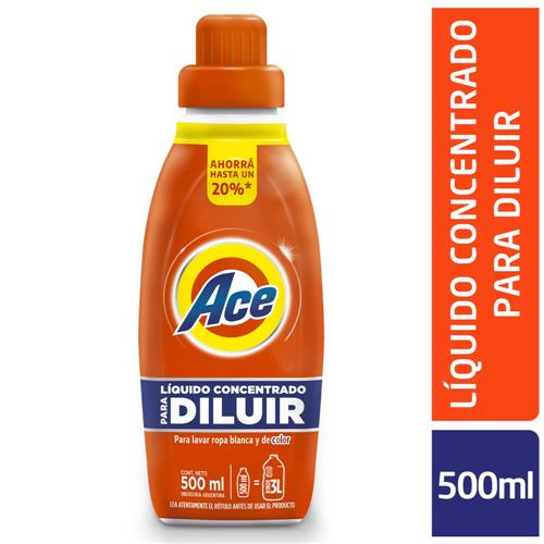 Jabón Concentrado ACE Clásico Botella 500ml