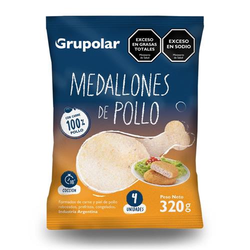 Medallones De Pollo Grupolar 320g