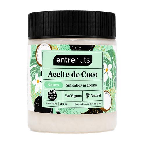 Aceite De Coco Neutro Entrenuts 200g