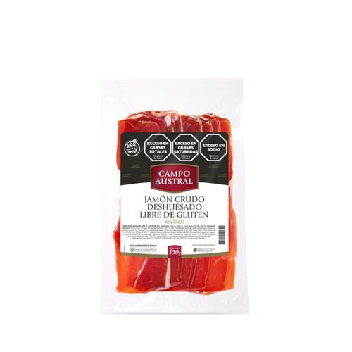 Jamón Crudo Deshuesado Campo Austral 150g
