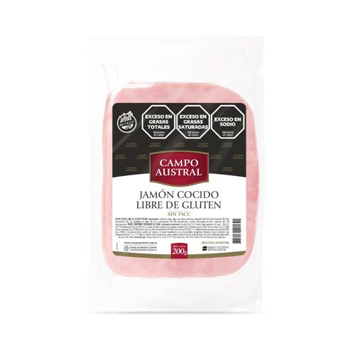 Jamón Cocido Campo Austral 200g