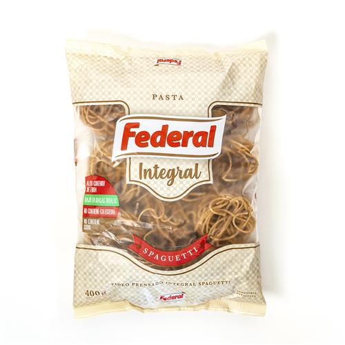 Fideos Spaghetti Integral Federal 400g