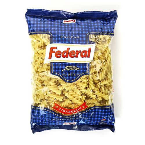 Fideos Guiseros Tirabuzón Federal 400g