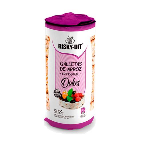 Galletas De Arroz Dulce Risky Dit 100g