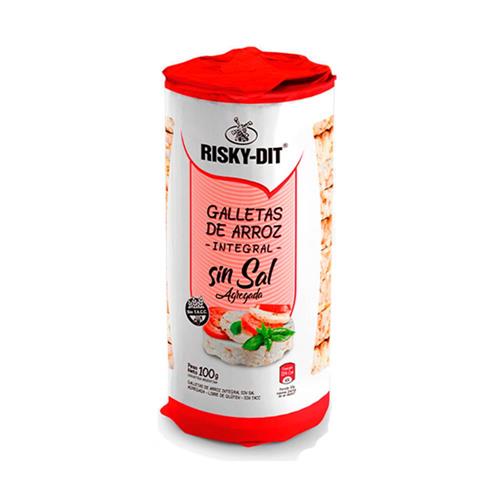 Galleta De Arroz Sin Sal Risky Dit 100g