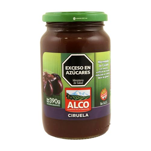 Mermelada De Ciruela Reducida En Calorías Alco 390g