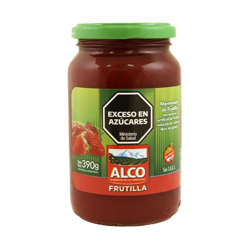 Mermelada Frutilla Reducido En Calorías Alco 390g