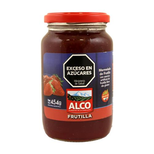 Mermelada De Frutilla Alco 454g