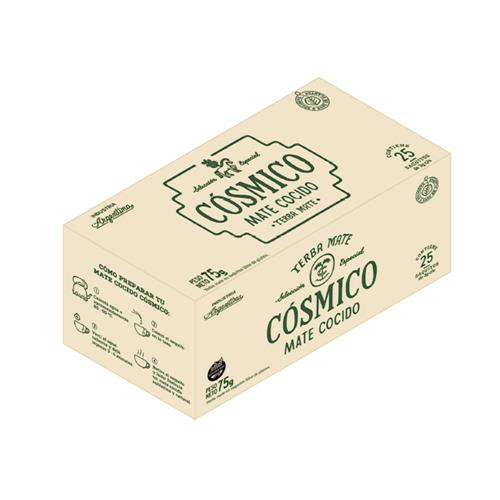 Mate Cocido X25 Saquitos Cosmico 75g