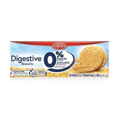 Galletitas Dulces Digestive 0 Azúcar Cuetara 400g