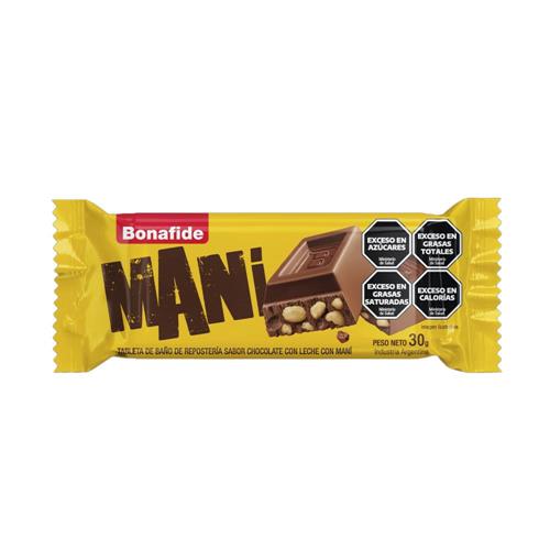 Chocolate Con Maní Bonafide 30g